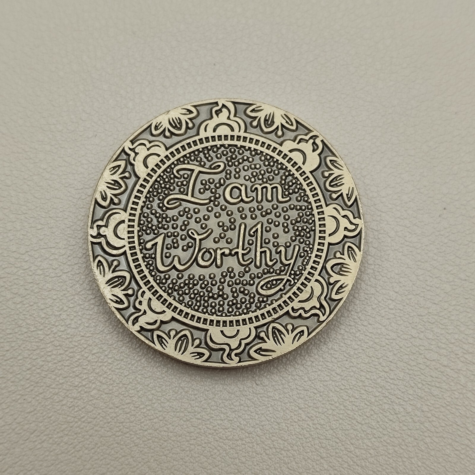 I Am Worthy Challenge Coin