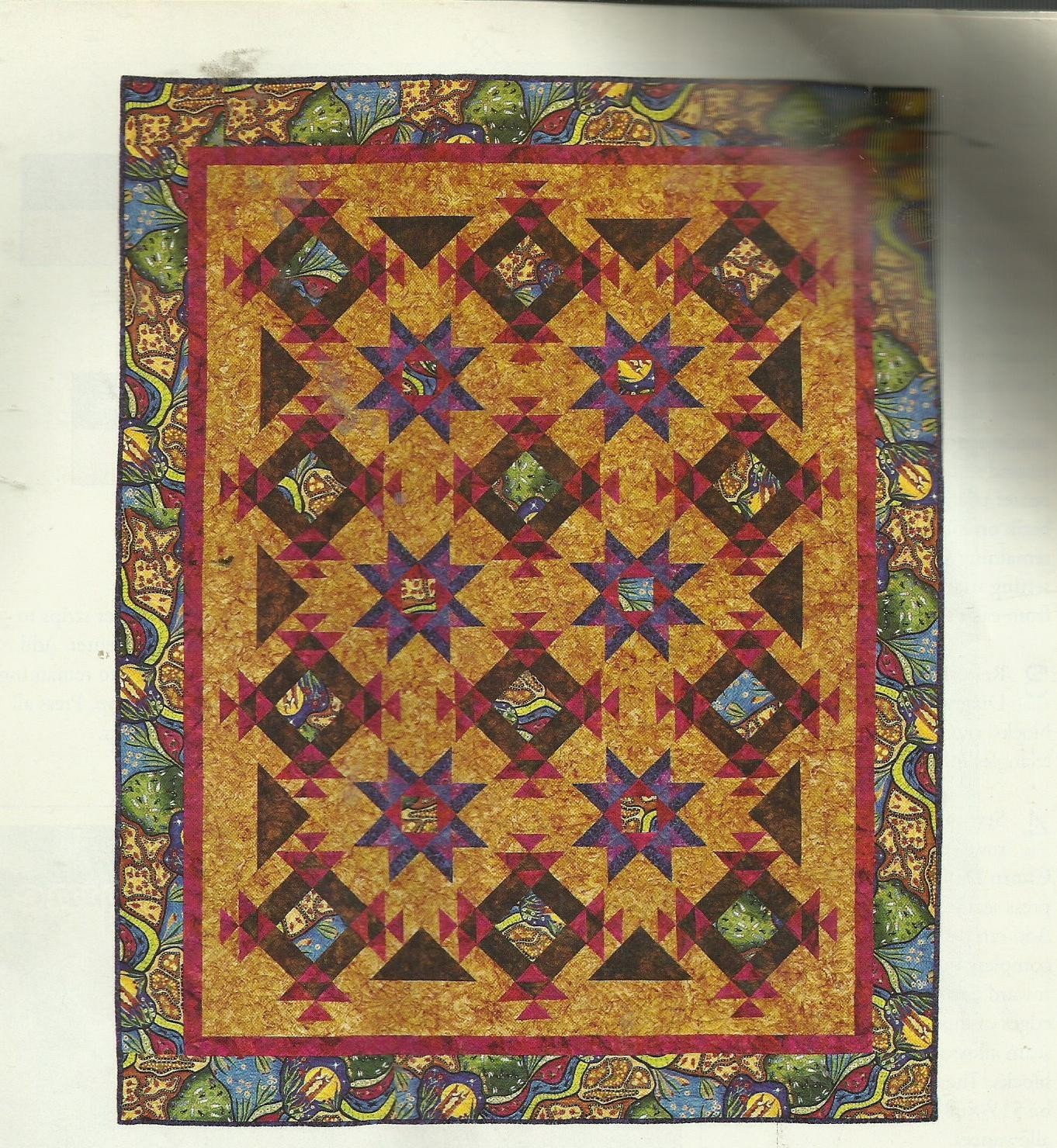 D0161 FROM THE OUTSIDE IN QUILT PATTERN/INSTRUCTIONS