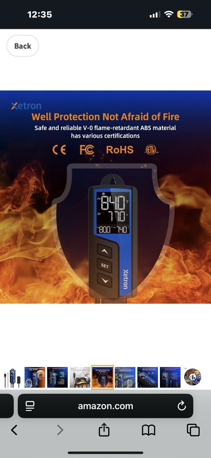 Xetron Smart Digital Temperature And Humidity Controller WIFI STC-1000ProTH