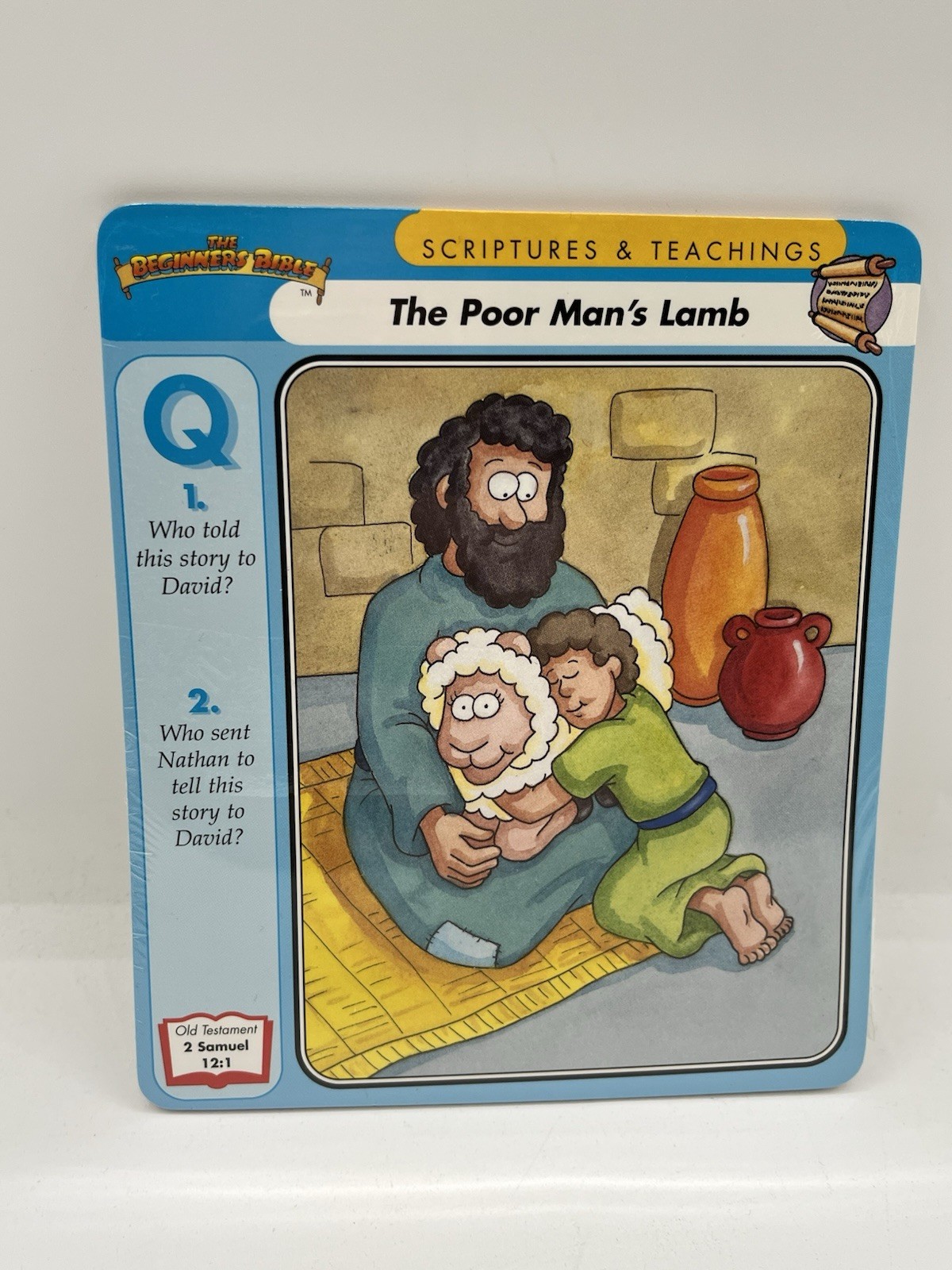 The Begineers Bible Cards Grolier Christian Homeschool Sealed Pack # 46