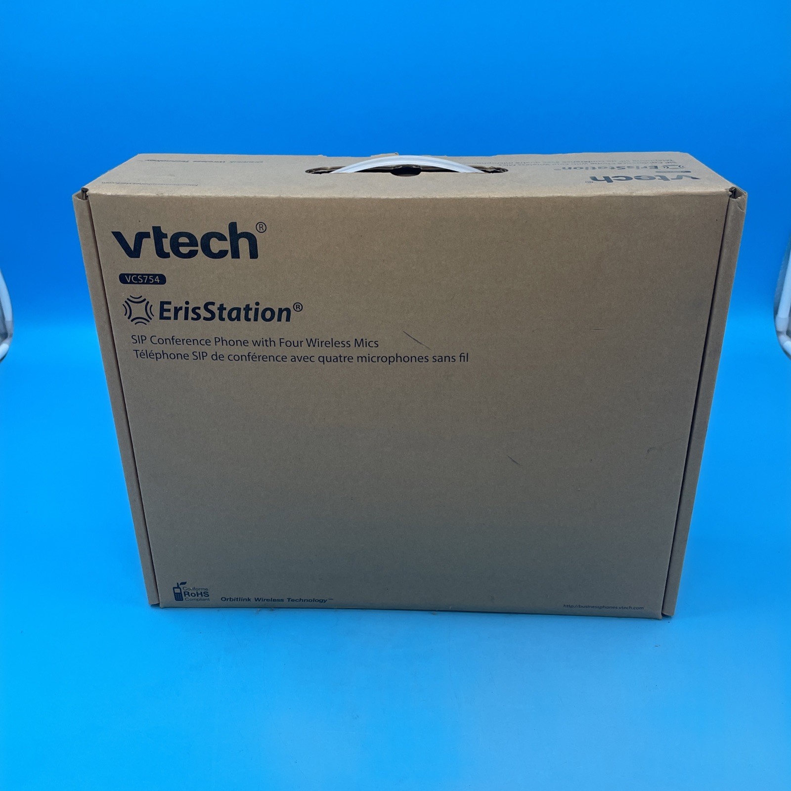 Vtech ErisStation | VCS754 | Conference Phone With Four Wireless Mics
