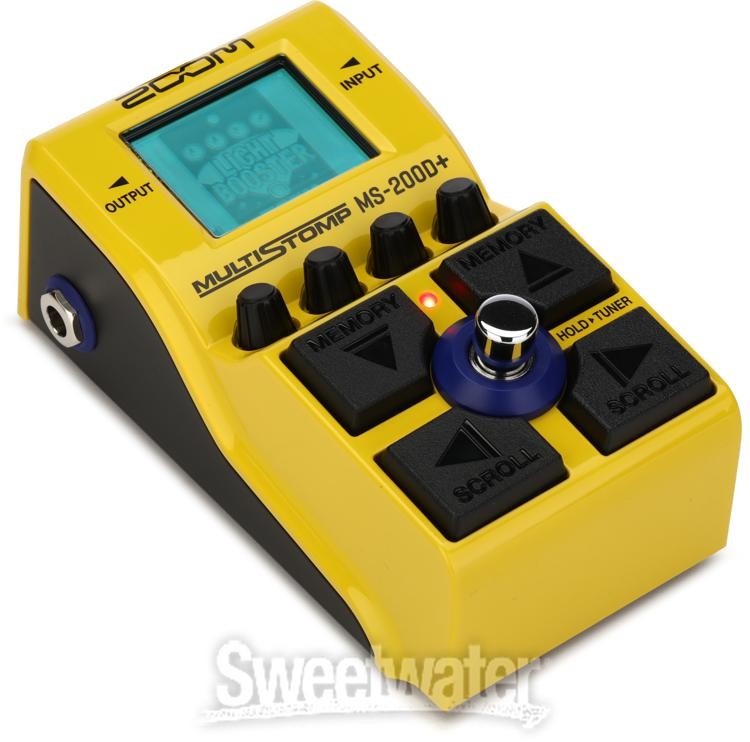 Zoom MS-200D+ MultiStomp Overdrive and Distortion Pedal