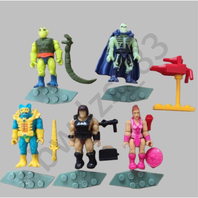 Mega Bloks He-Man Battle for Eternia Collection II 5 Figures & Parts in Loose 5X
