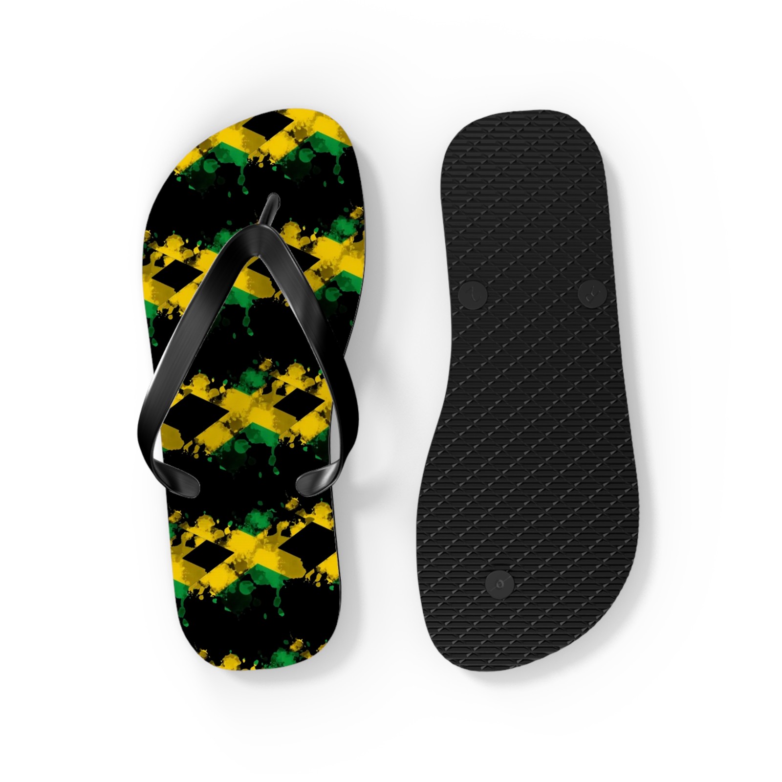 Jamaica All Over Print Summer Wear Flip Flops