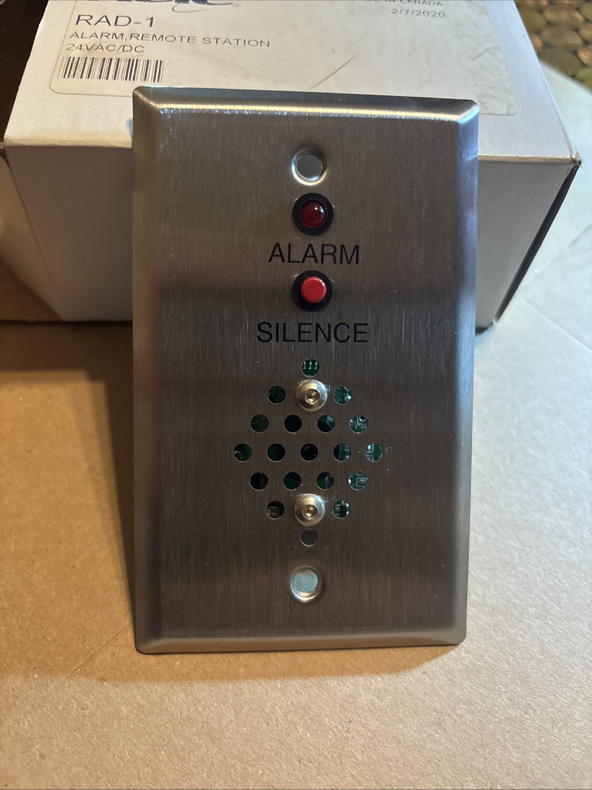 KELE   RAD-1 - Alarm Remote Station 24VAC/DC