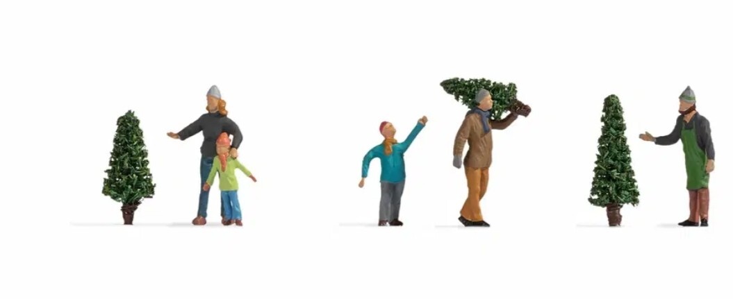Noch Selling Xmas Trees 15927 HO Scale