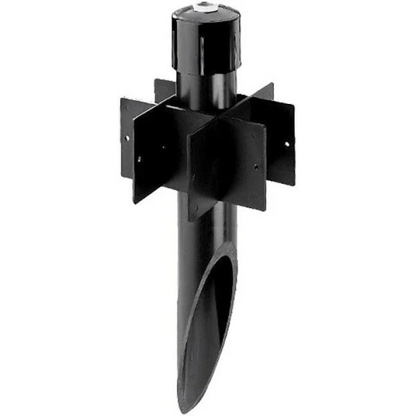 WAC Lighting-M6000-STAKE-Accessory - 8.5 Mounting Stake Black Finish