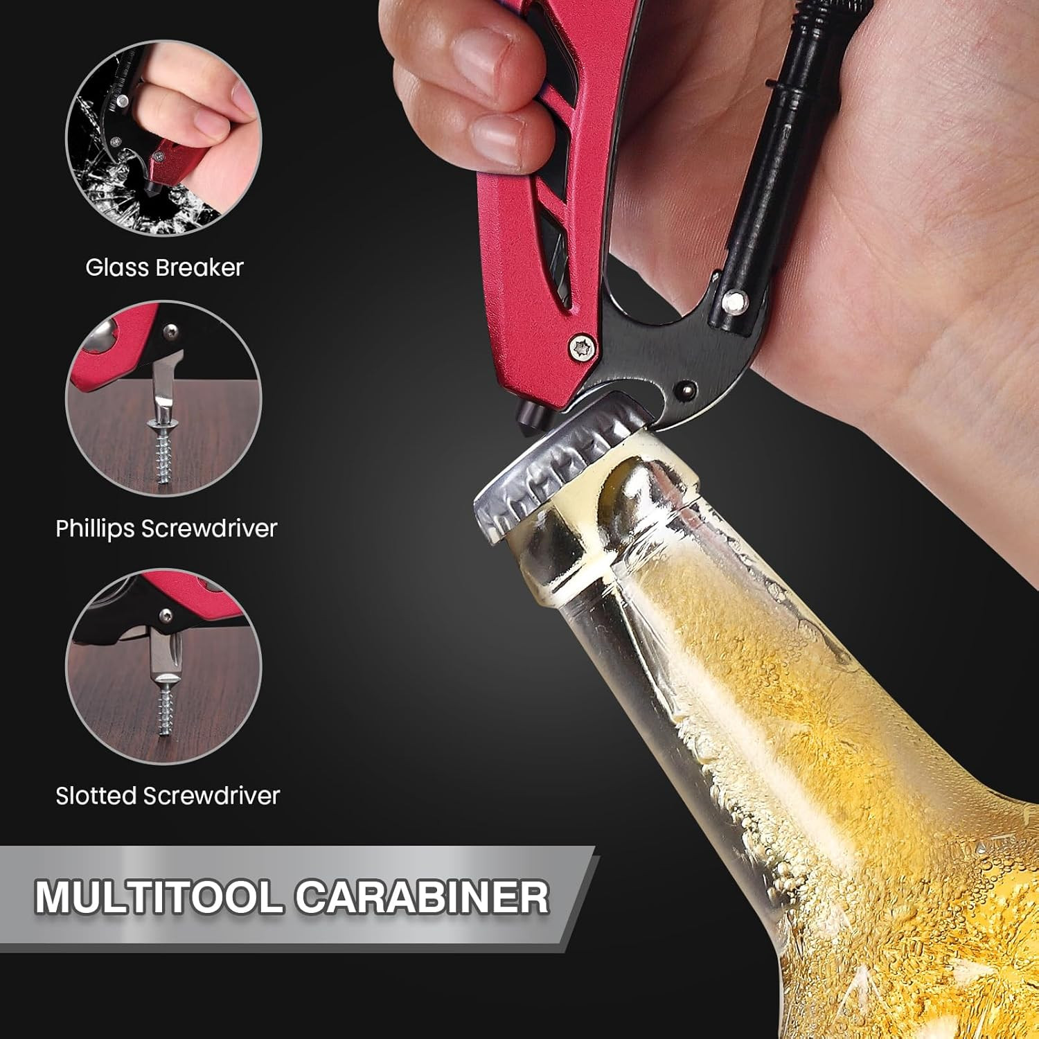 Multitool Knife (Red)