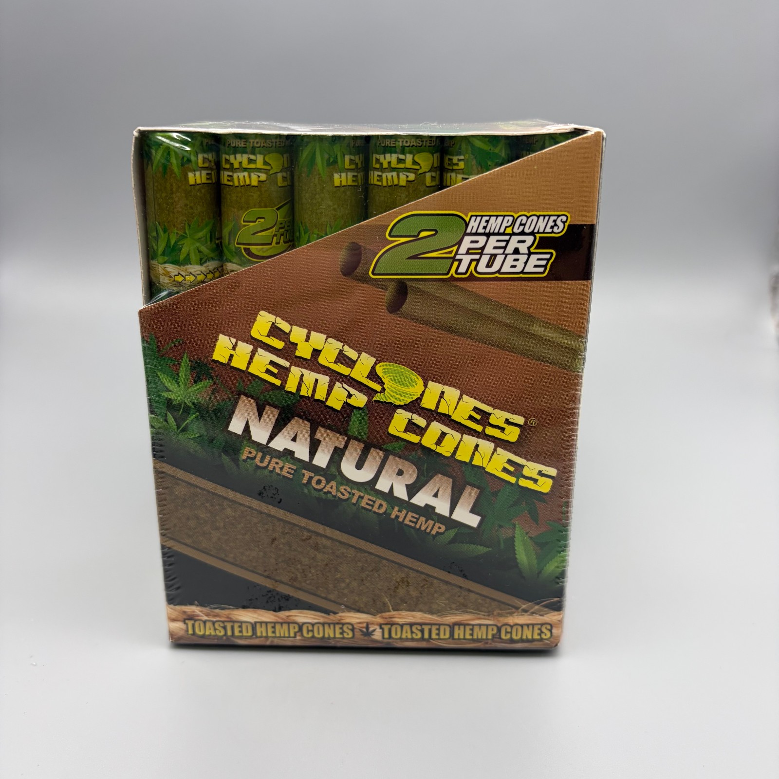 Full Box 24 Cyclones Natural Flavored PreRolled Cones w/ Free Shipping