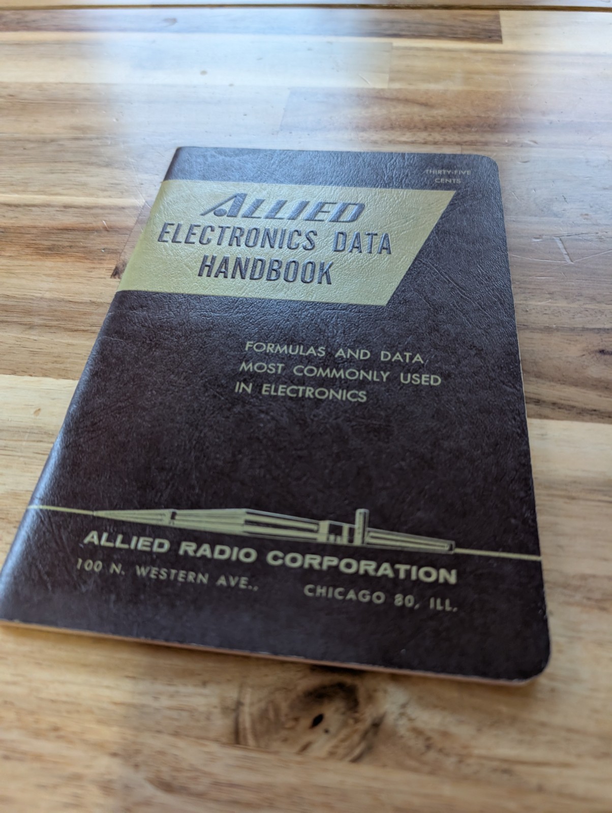 Vintage 1961 Allied Electronic Data Handbook Second Edition