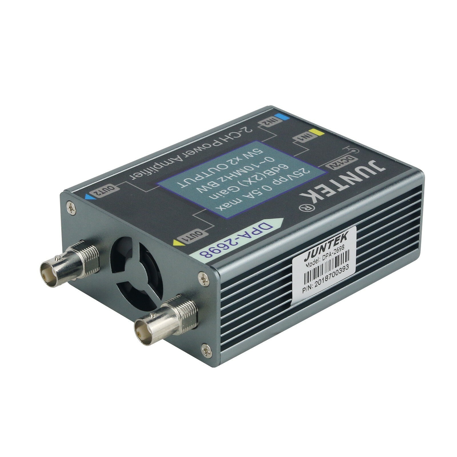 DPA-2698 10KHz 25Vpp 2CH DC Power DDS Function Signal Generator Amplifier New
