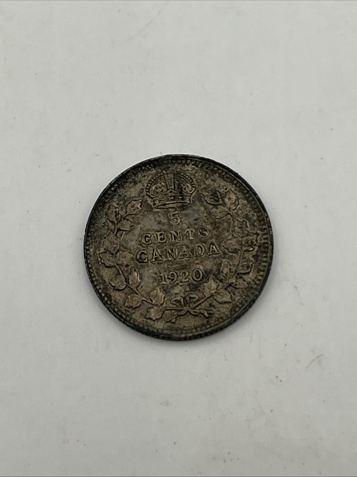 1920 Canada 5 Cents