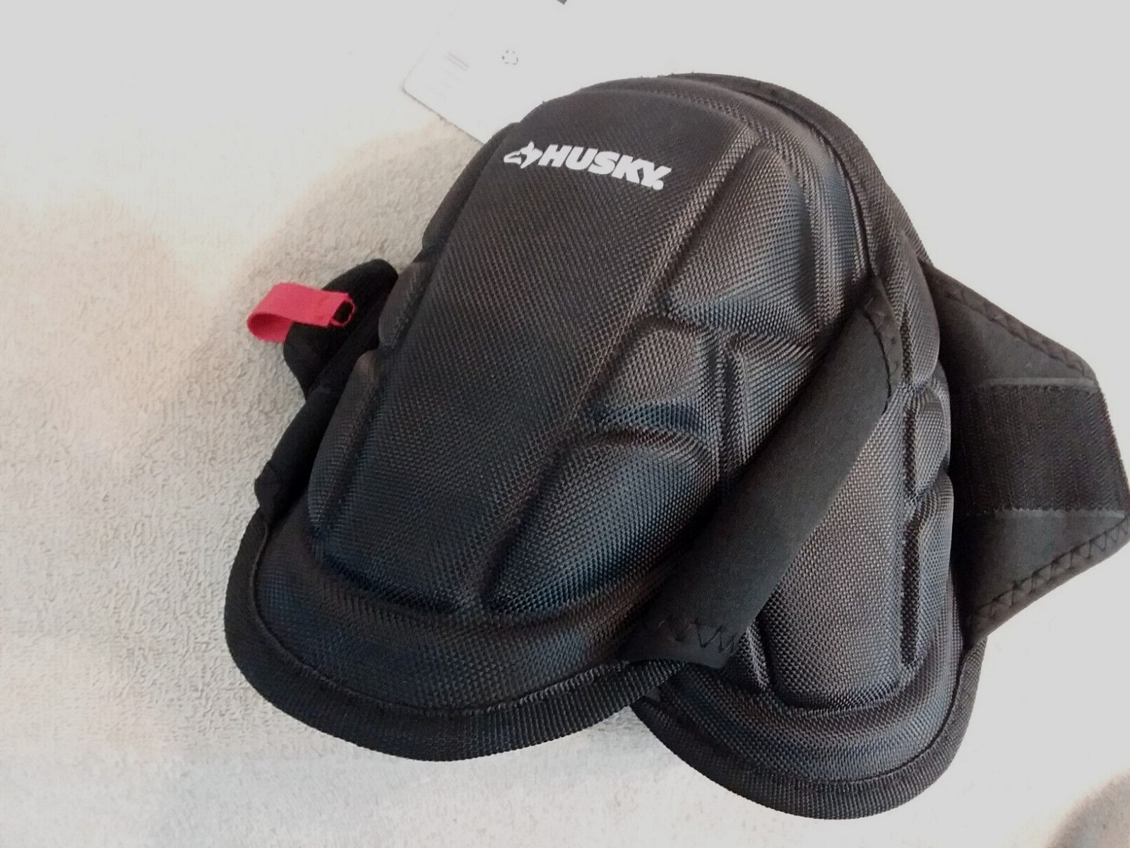 Pair Of Husky Fabric Cap Gel/Foam Non-Marring Knee Pad ~ New ~