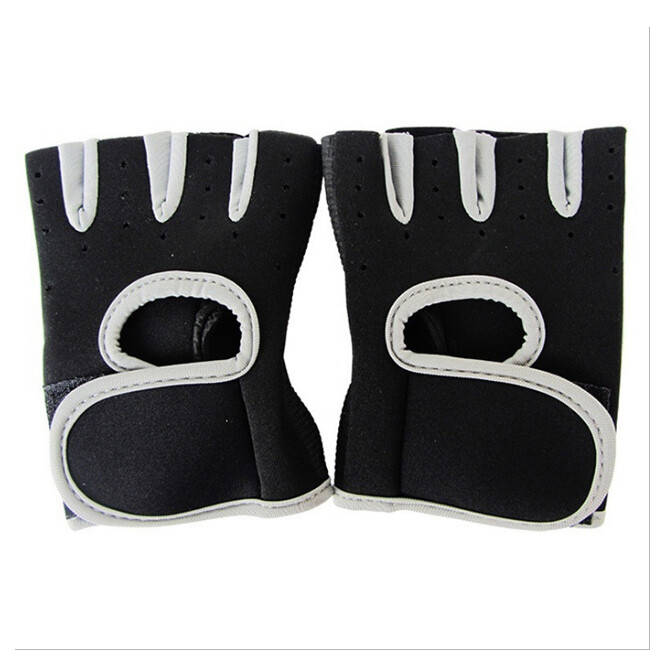 Breathable Gym Half Finger Weight Lifting Workout Gloves For Men Women Medium