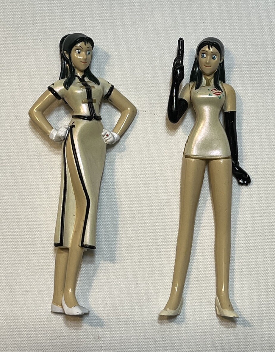 Vintage Ginrei Ova Giant Robo Figure Lot Bandai Japan 1994