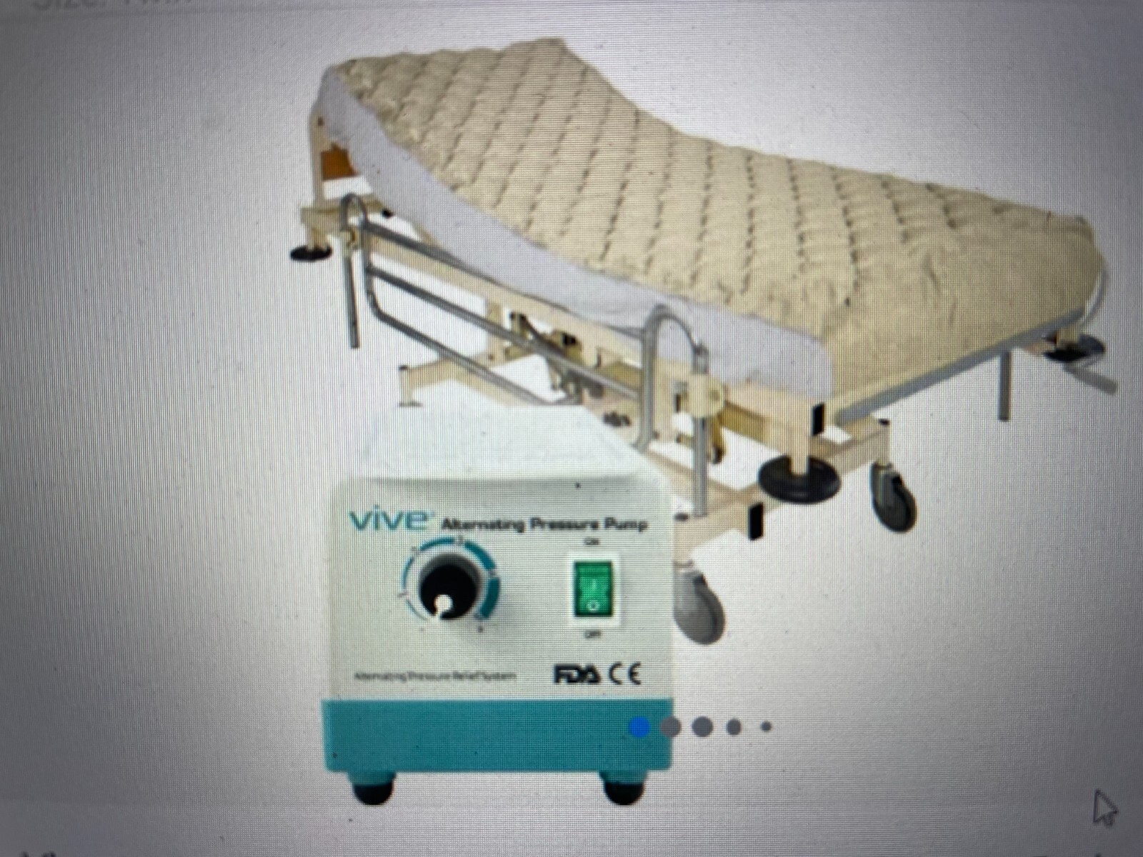 VIVE Alternating Pressure Mattress Pad with Electric Pump System - #O1