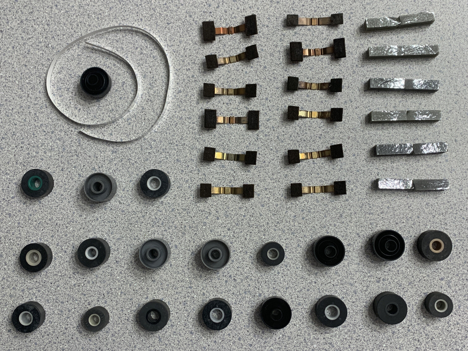 8 Track Tape Repair Parts Pads Springs Felts Pinch Rollers Splicing Tape Kit b
