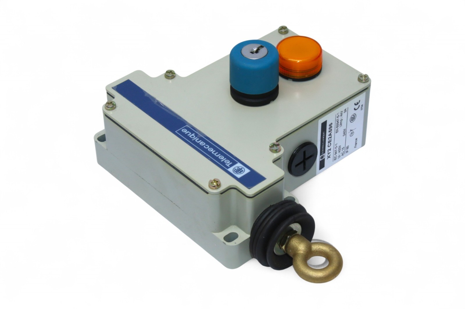 TELEMECANIQUE XY2CE2A596 EMERGENCY STOP ROPE PULL SWITCH