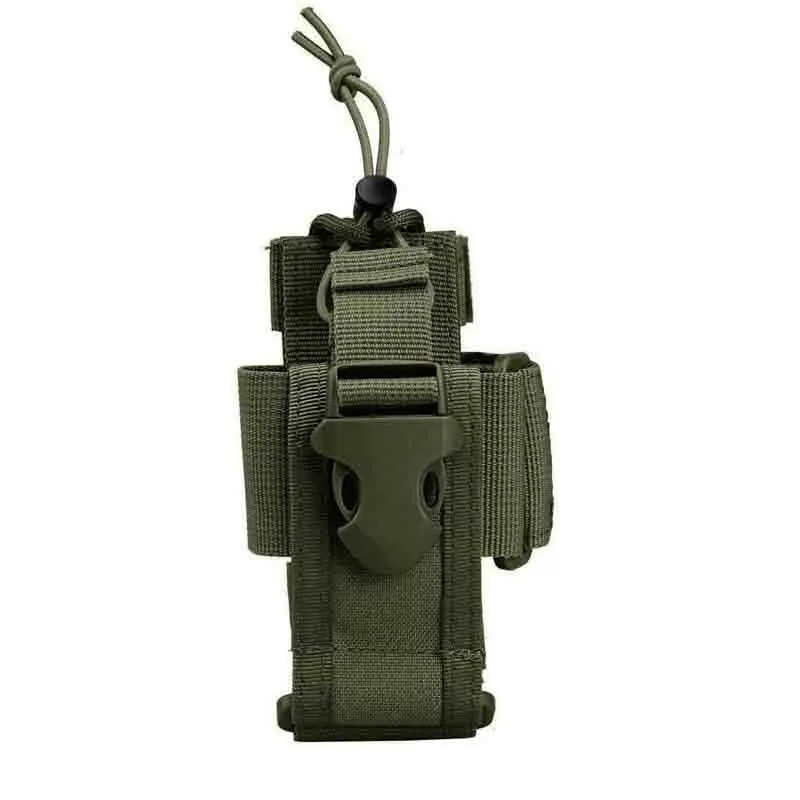 Outdoor Tactical Molle Radio Walkie Talkie Holder Bag Military Magazine Pouch