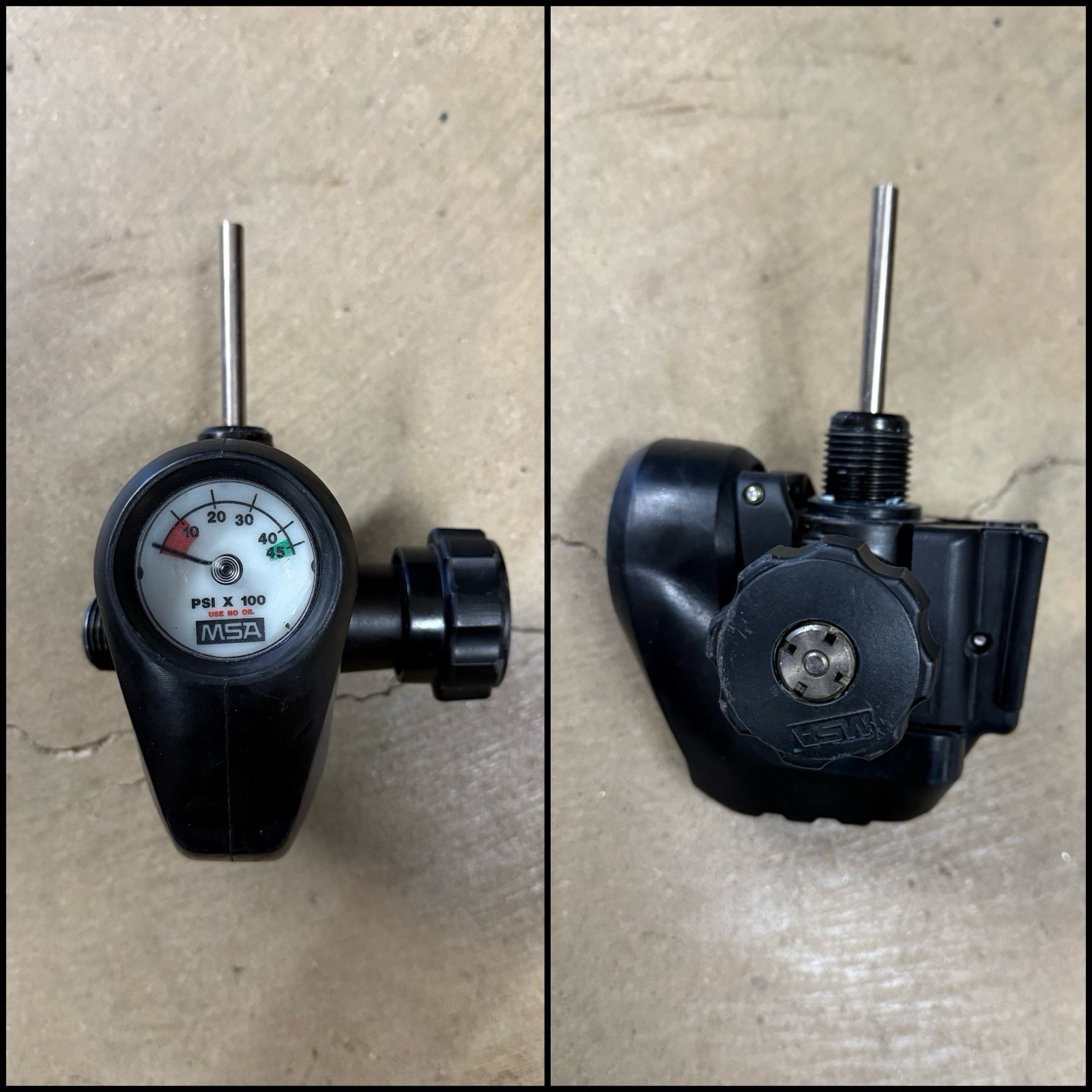 MSA G1 4500 PSI 30min SCBA Cylinder Valve Stem Assembly