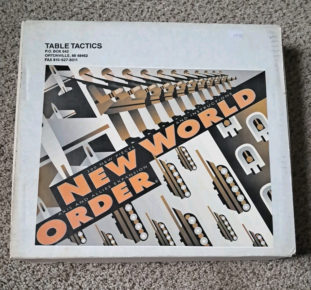 New Table Tactics N342 Axis & Allies Expansion New World Order 200 Pcs T