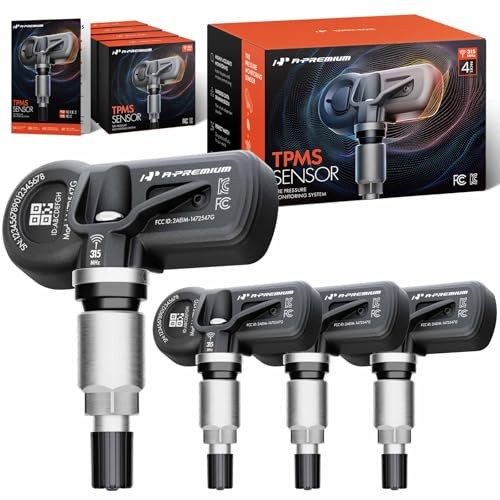 4PCS Pre-Programmed TPMS Sensor Tire Pressure Monitoring Sensor - Compatible