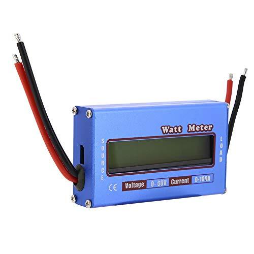 Watt Meter Digital Power Analyzer with Digital LCD DC 60V 100A Wattmeter for ...