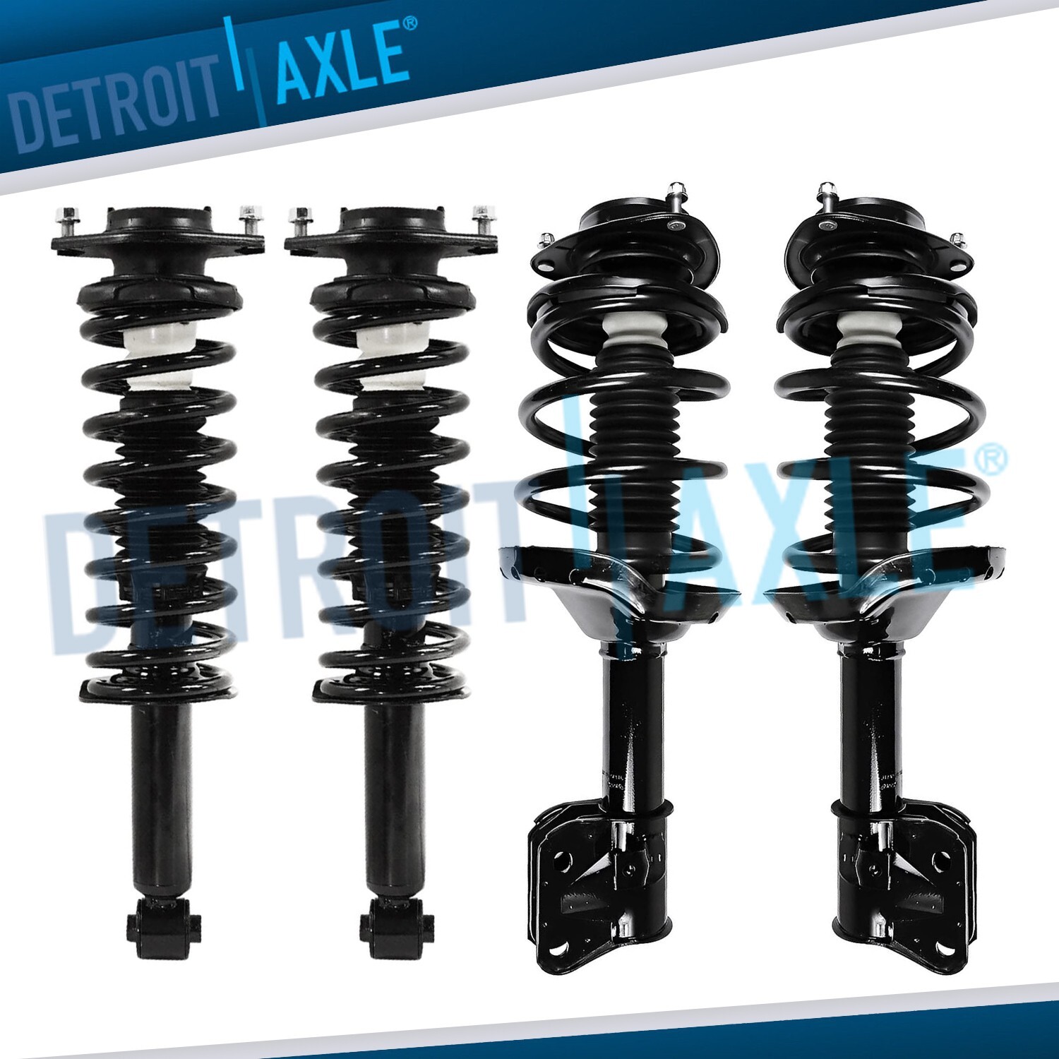 Front Rear Struts w/Coil Springs for 2009 2010 2011 2012 2013 Subaru Forester