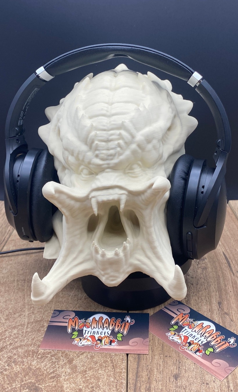 Predator Headphone Stand - Aliens Headset Holder - Gift for Gamer - Gift for Him