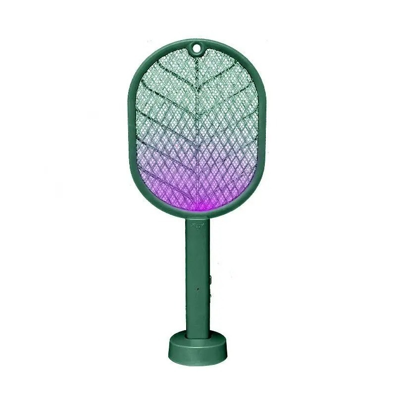 Handheld USB Rechargeable Mosquito Fly Swatter Zapper Killer Bug Insect Racket