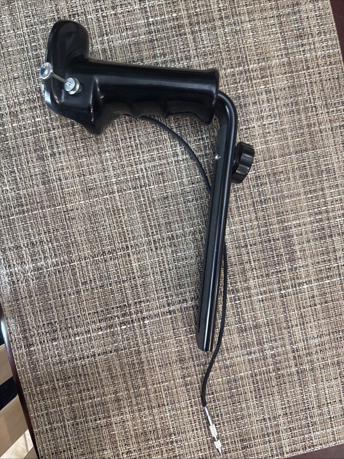 Vintage Sunset Flash Bracket LH Grip With 14" Shutter Release Cable Attached