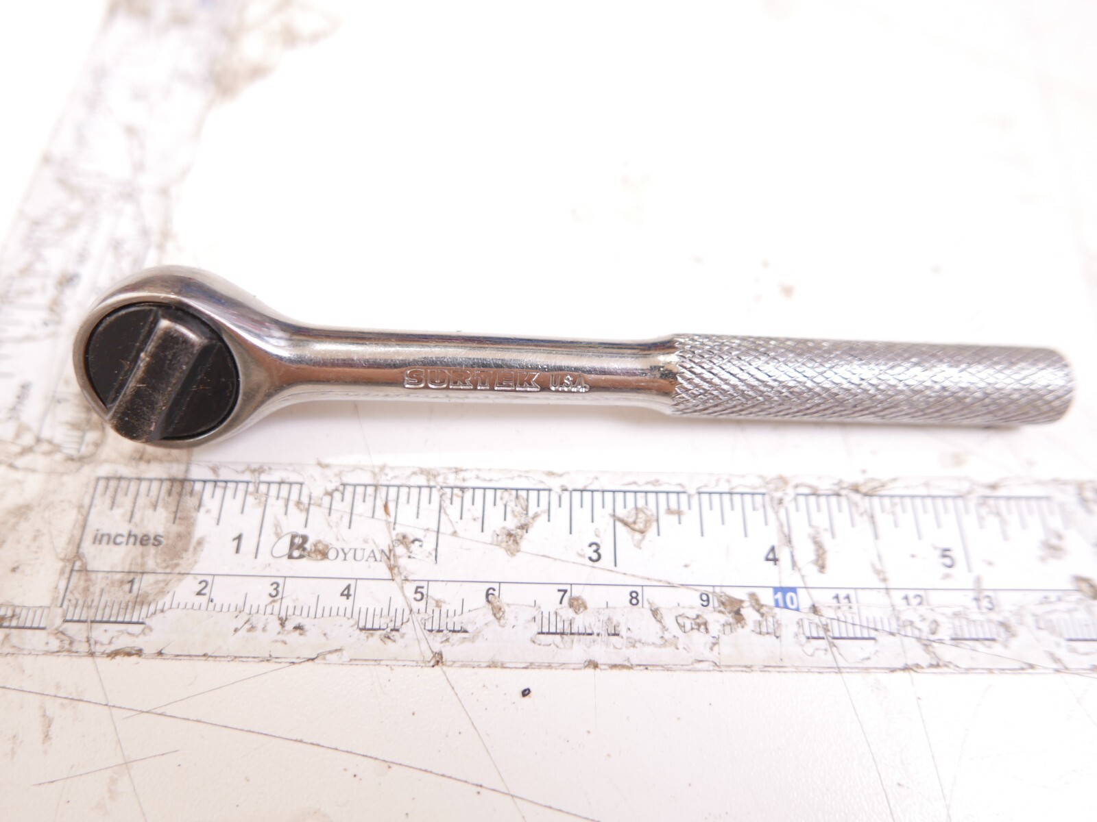SURTEK F4452A RATCHET  1/4 ROUND-HEAD