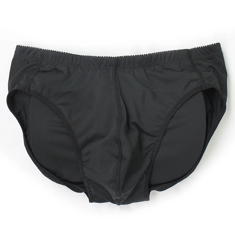 Men Padded Butt Lifter Hip Enhancer Body Shaper Shorts Fake Ass Underwear Briefs