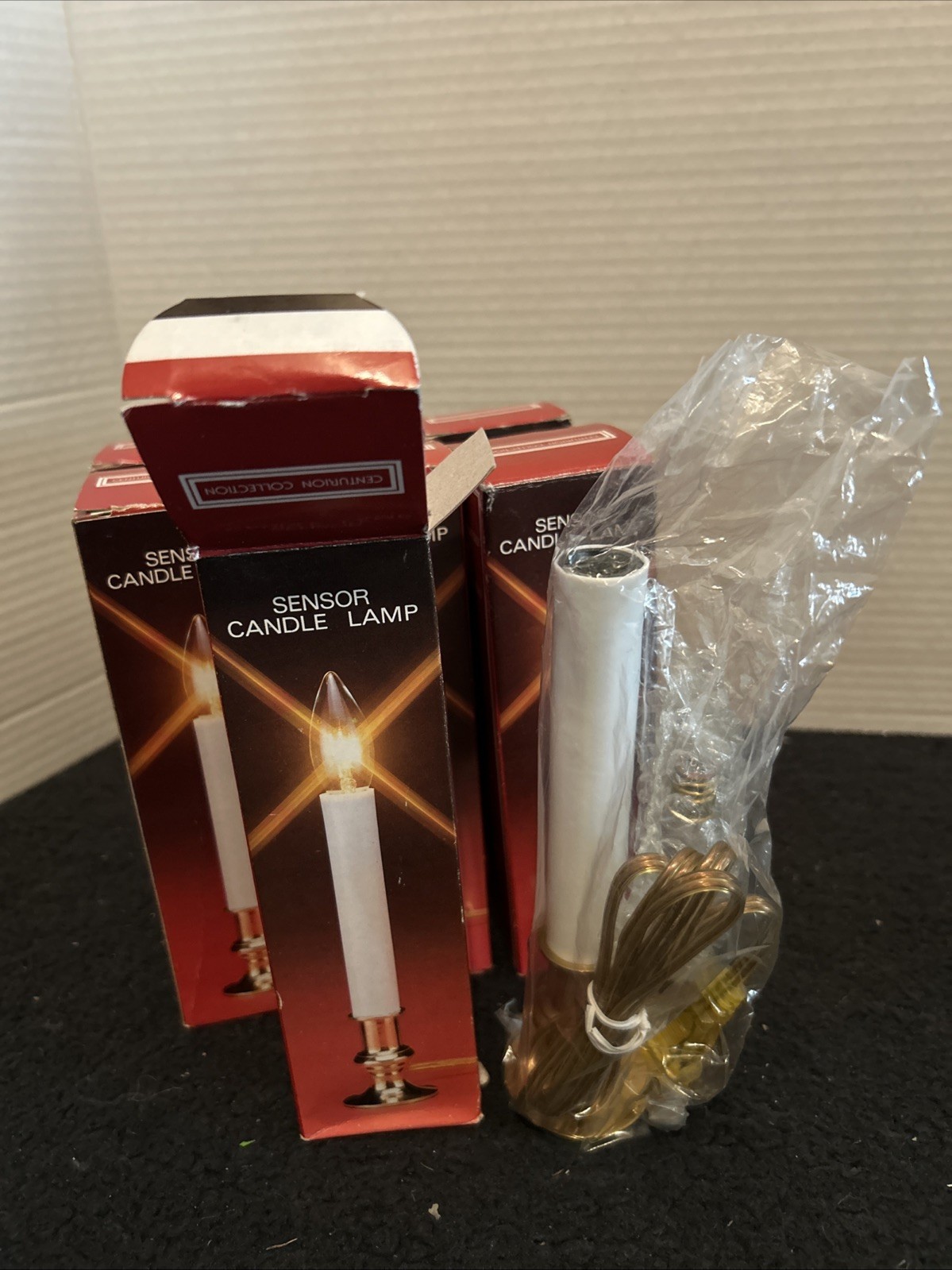 7 Vintage Centurion Collection Sensor Candle Lamp New in box FWC Frederick Atkin