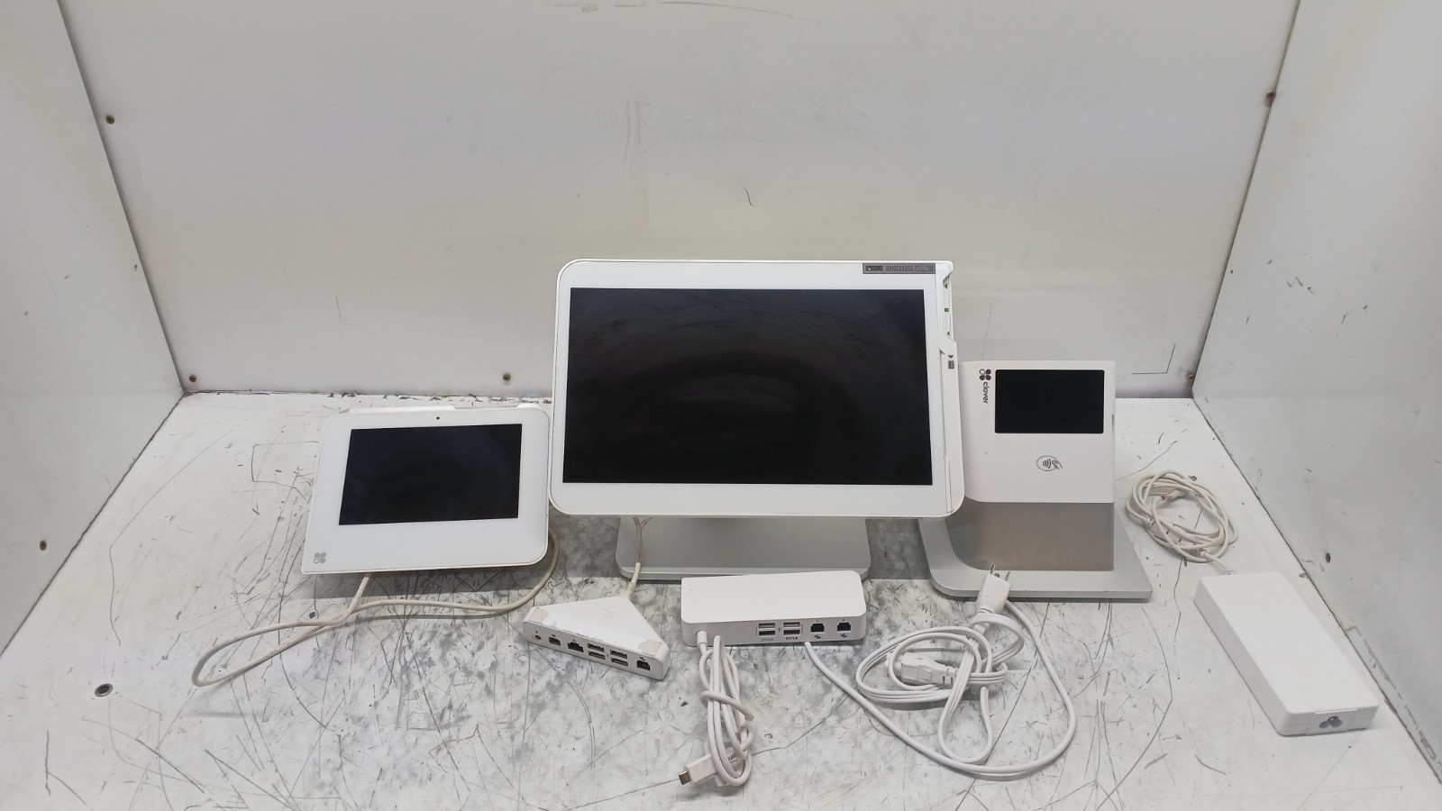 Clover POS SYSTEM  BUNDLE w C500, Mini 3G Printer, P550 Clover Station Printer