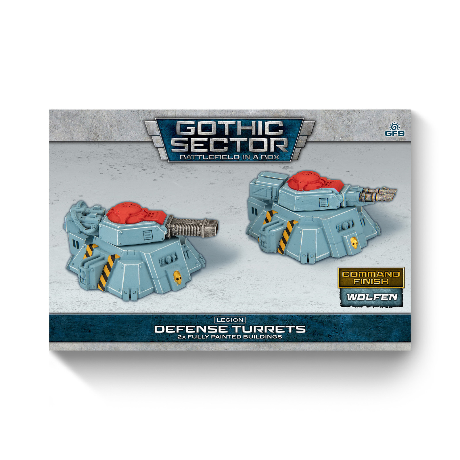 Battlefield in a Box - Gothic Sector: Legion Defense Turret (x2) (Wolfen)