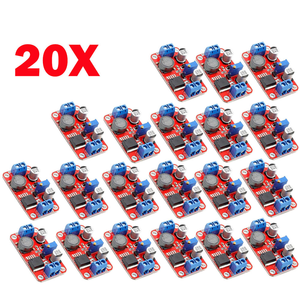 20 Pack XL6019 30W 5A DC Boost Adjustable Voltage Converter Step Up Modules NEW
