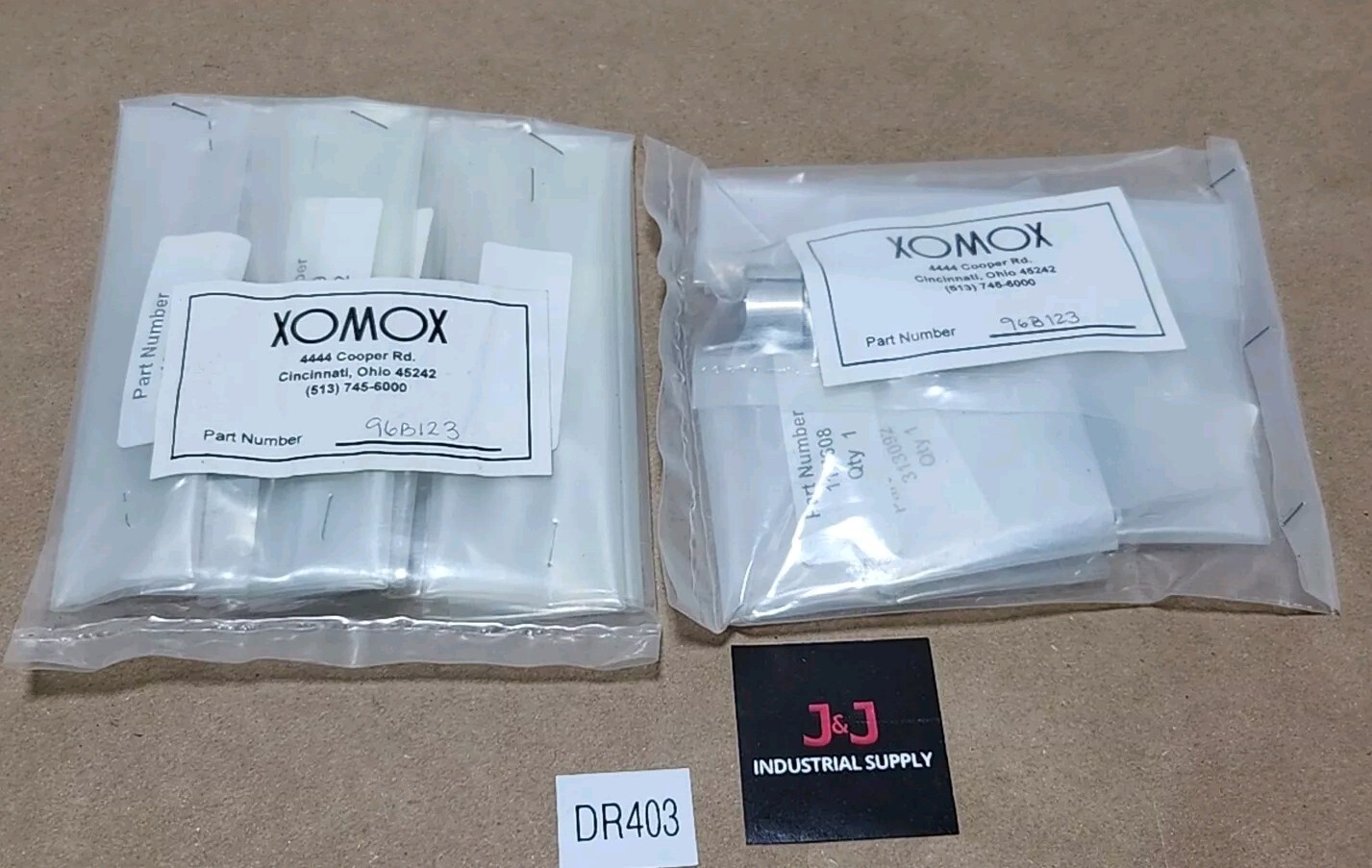 *NEW SURPLUS* [2] Xomox 96B123 Repair Kit 3.5" & 4" HPBV TFE 2nd Gen + Warranty!