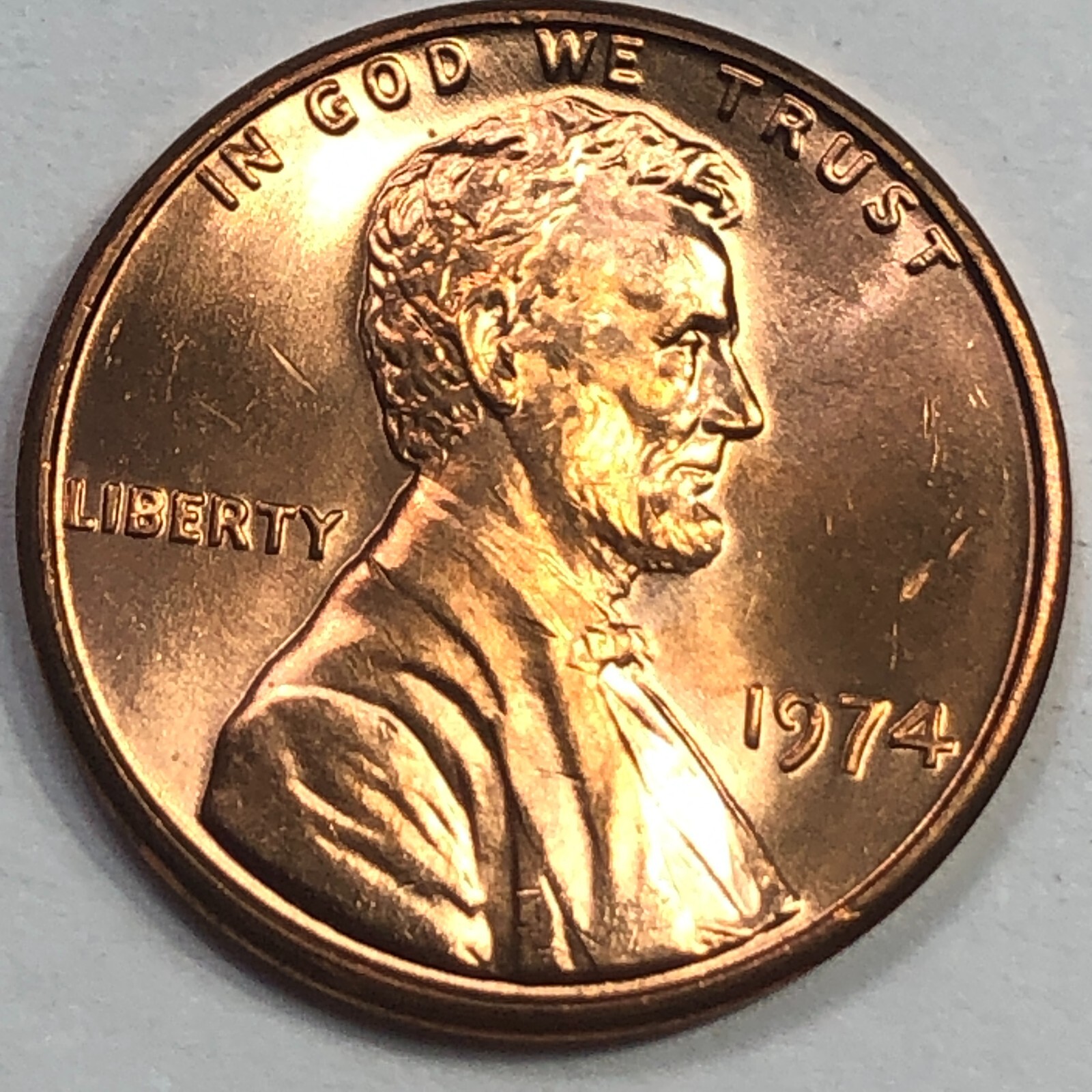 1974 P - Lincoln Memorial Cent