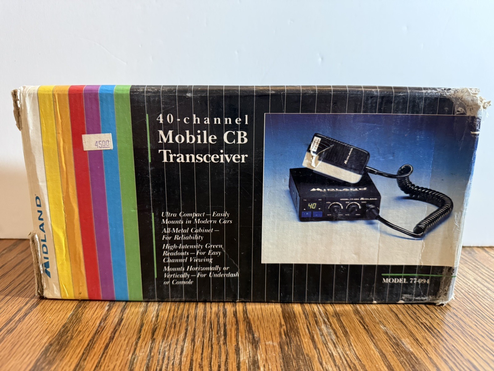 Vintage Midland CB Radio Transceiver Model 77- 094 ~ 40 channels ~ Open Box
