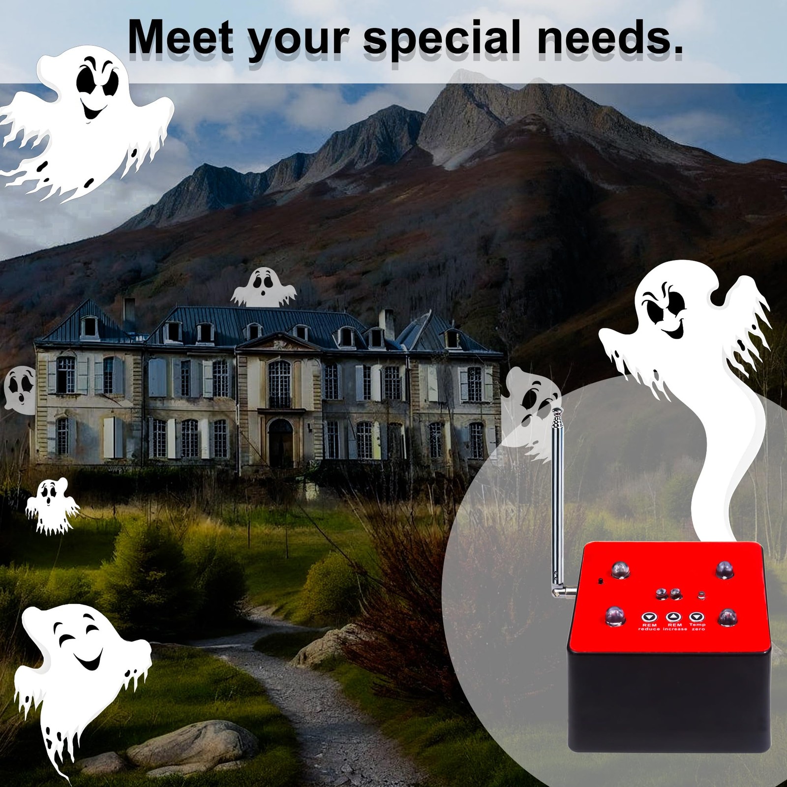 Professional Ghost Hunting Equipment : Precise EMF & Temp - Deviation...