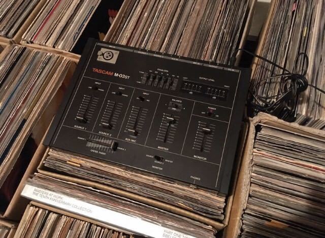 TASCAM M‑03ST Vintage 3‑Channel Stereo Mixer Tested Working DJ Analog EQ