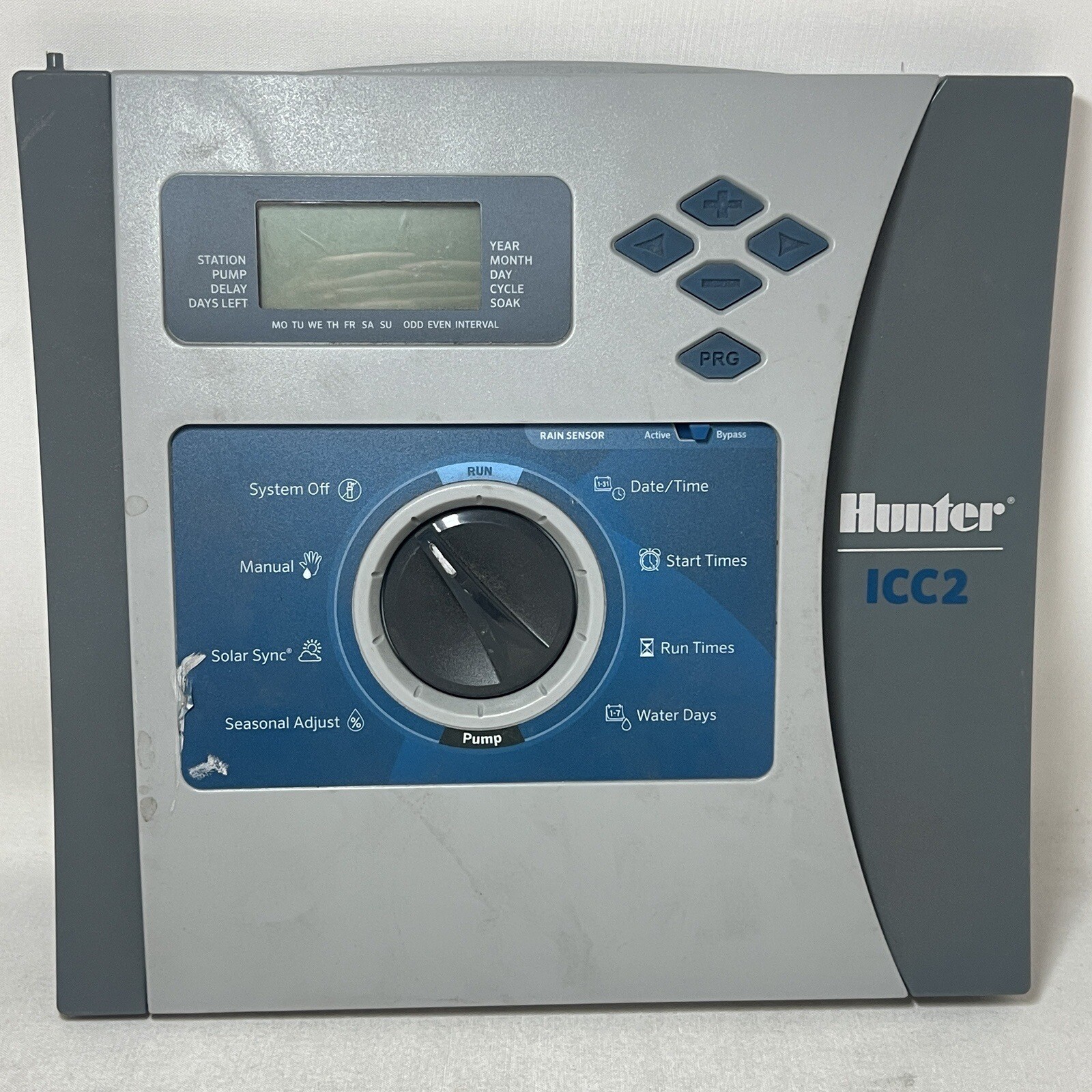 Hunter Facepack Control Panel HINGE BROKEN for I2C ICC2 Irrigation Controllers