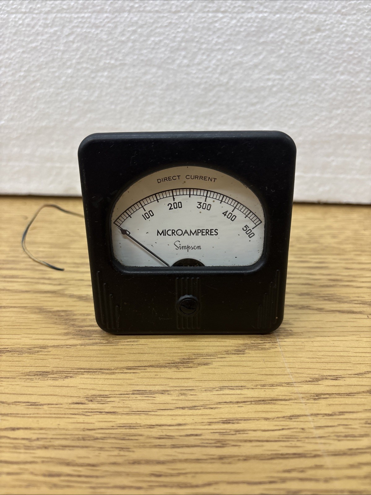 Simpson Microamperes Direct Current Gauge 45009