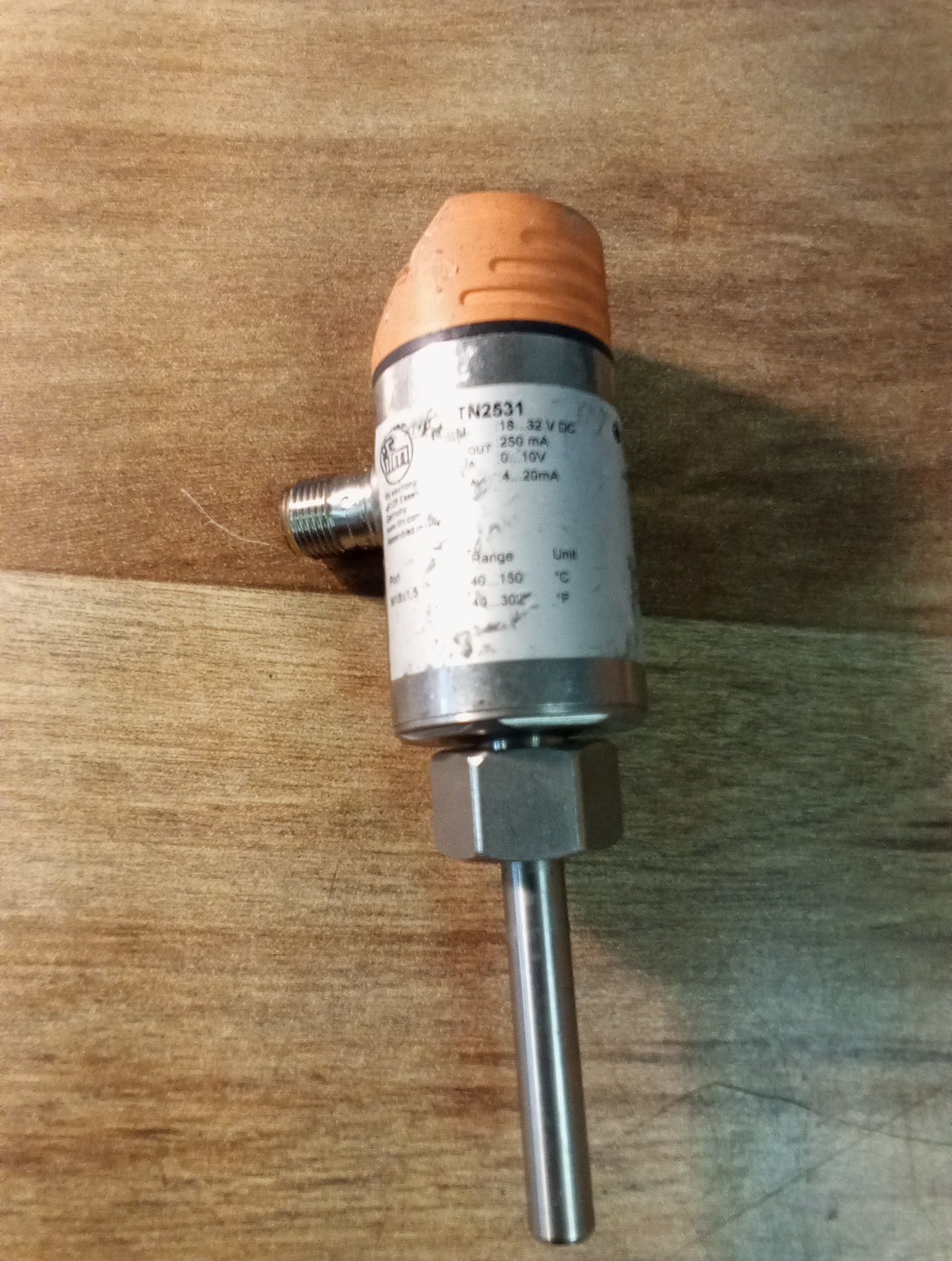Effector IFM TN2531 Temperature Sensor W/Display