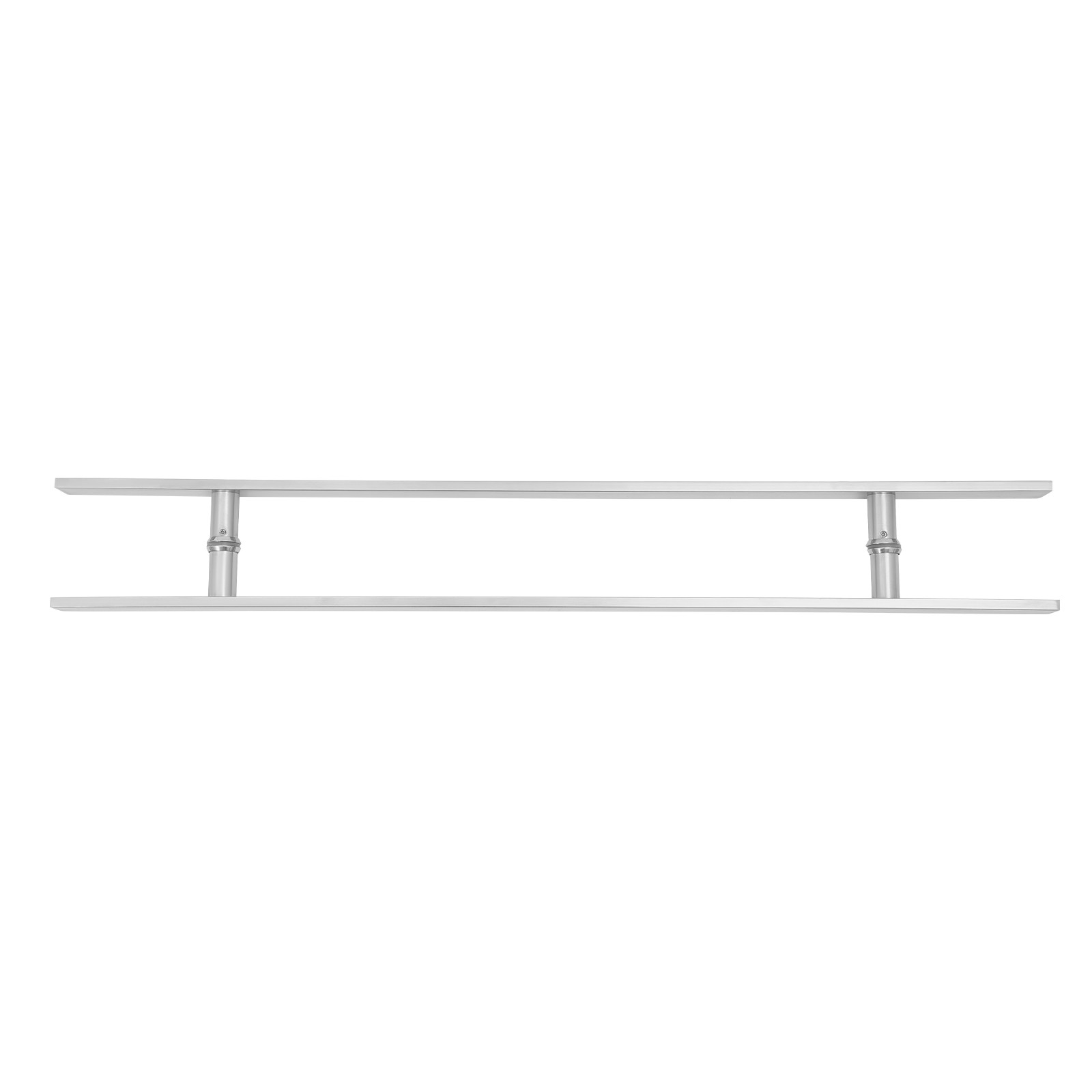 Pull Push Sliding Barn Door Handles Commercial Brushed H Shape Door Pull Handle