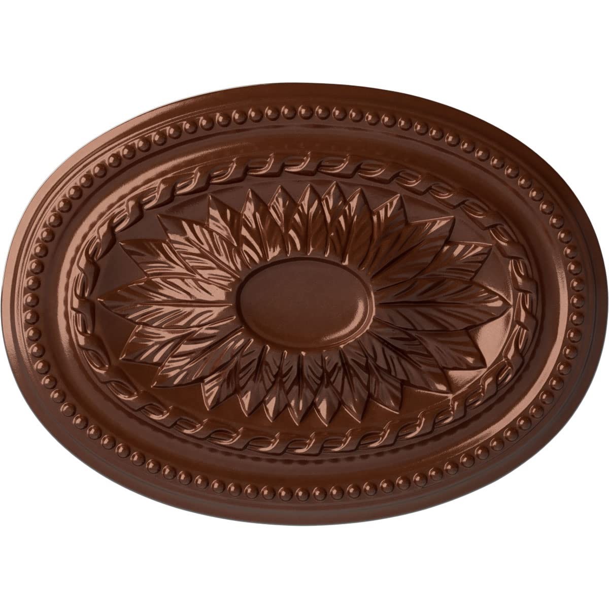 Ekena Millwork Cm18Sacps Saverne Ceiling Medallion Copper Penny