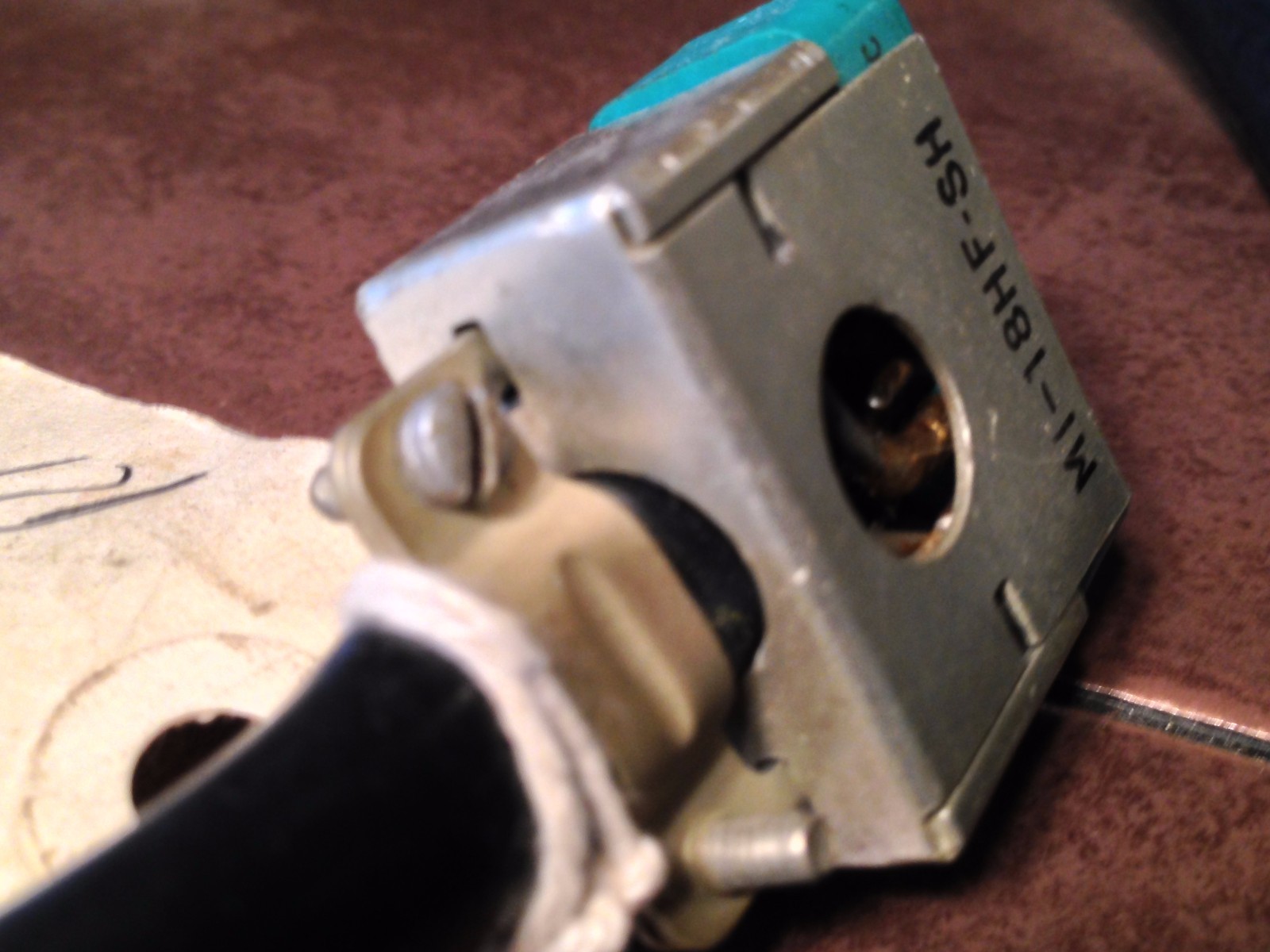 Cessna ARC RT-524 Connector with wires.