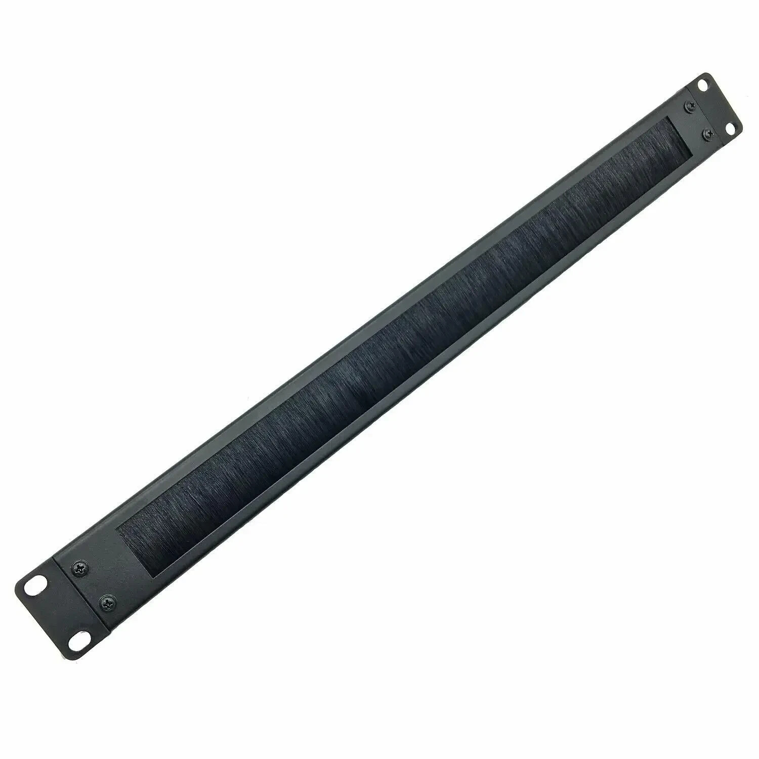 19" 1U Rack Mount Network Cable Tidy Brush Panel Bar Disassembled