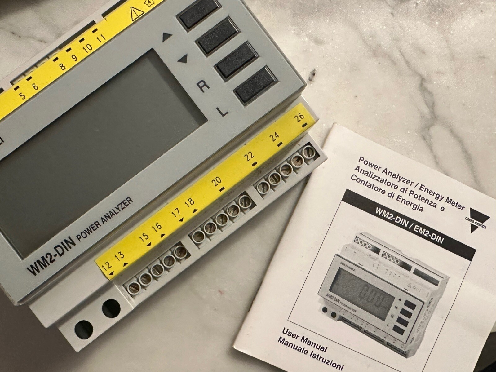 Carlo Gavazzi Power Analyzer WM2-DIN AV5.3.D.P.X.  New NOS Boxed